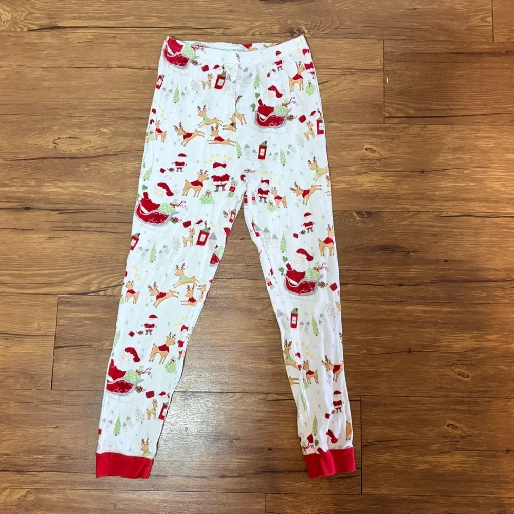 Pottery Barn Kids Pajama Set Size 8 Boys Girls Unisex Christmas Holiday